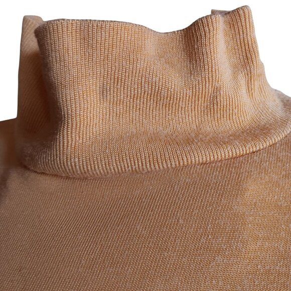 Vintage Women's XS T-shirt Single Stitch Mock Turtleneck 1960's Sterntex Paint - Picture 4 of 7